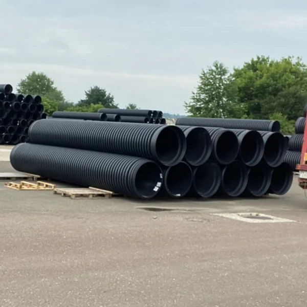 Teava Corugata HDPE SN16 Dint 2600mm cu Ranforsare de Otel - imagine 2
